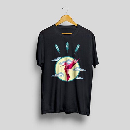 Men - Hummingbird printed t-shirt - Studio Design seochef shop