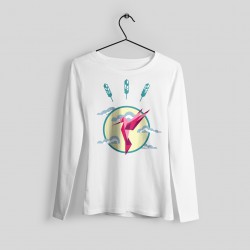 Women - Hummingbird printed sweater - Studio Design seochef shop